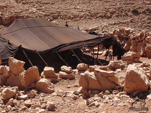 Insediamento nomade - tenda berbera